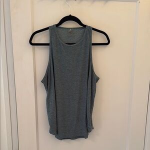 Calia Lustralux steal Cutaway Tank Top